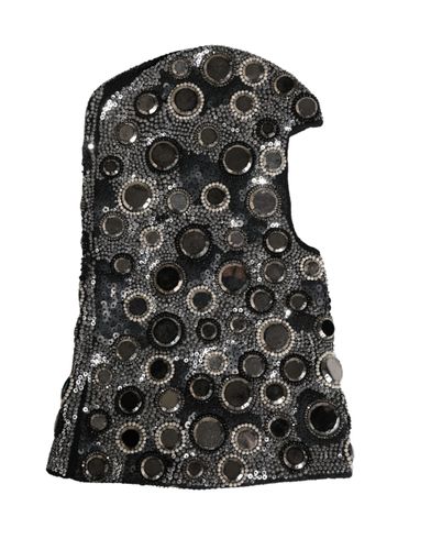 Wool Crystal Embellished Balaclava Women's Hat - Dolce & Gabbana - Modalova