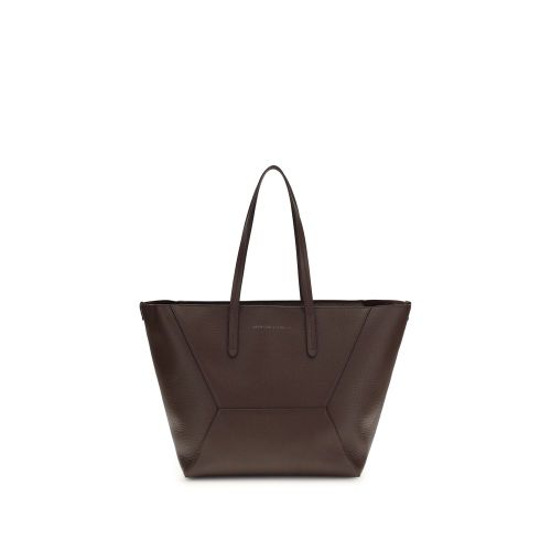 Calf Leather Bos Taurus Shoulder Women's Bag - Brunello Cucinelli - Modalova