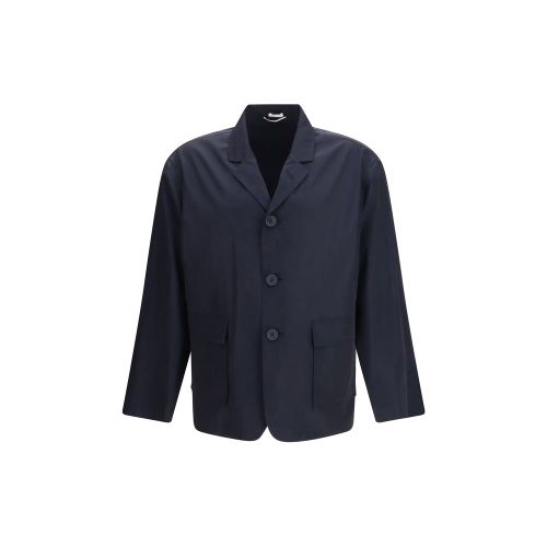 Polyester Full-Length Men's Jacket - Thom Browne - Modalova