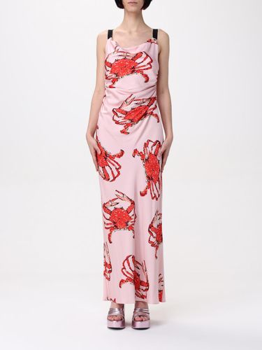Silk Casual Women's Dress - MSGM - Modalova