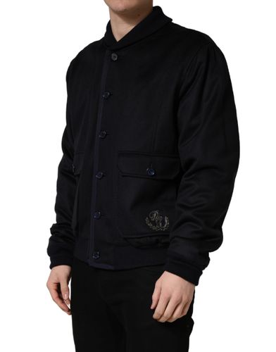 Cashmere Knitted Button Down Men's Jacket - Dolce & Gabbana - Modalova