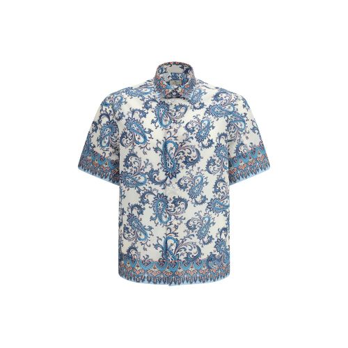 Cotton Pattern Men's Shirt - Etro - Modalova