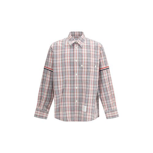 Fabric Pattern Men's Shirt - Thom Browne - Modalova