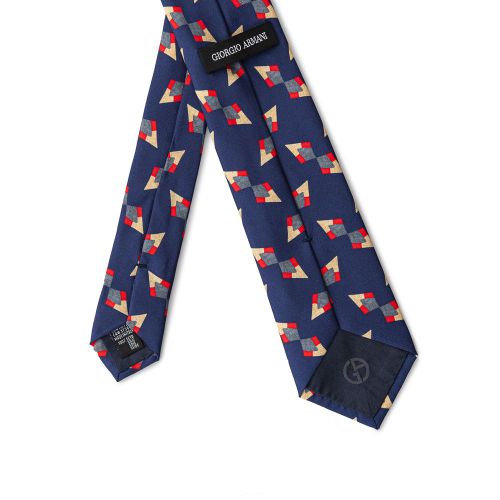 Giorgio Armani Blue Silk Men's Tie - Giorgio Armani - Modalova