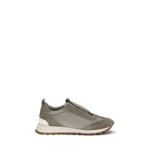 Polyester Women's Sneakers - Brunello Cucinelli - Modalova