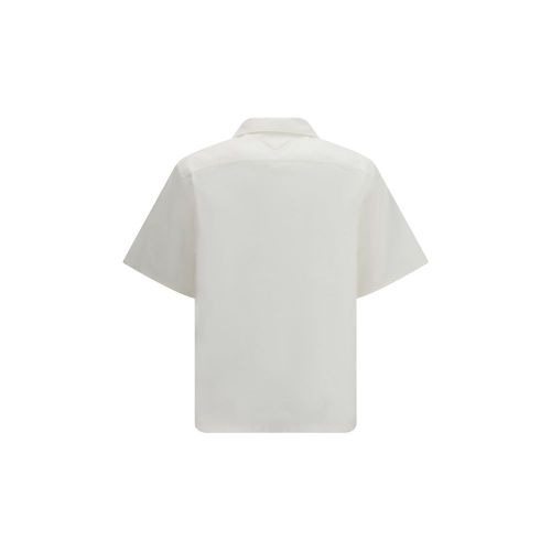 Prada White Cotton Men's Shirt - Prada - Modalova