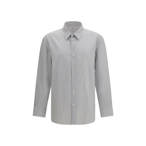 Cotton Pattern Men's Shirt - Saint Laurent - Modalova