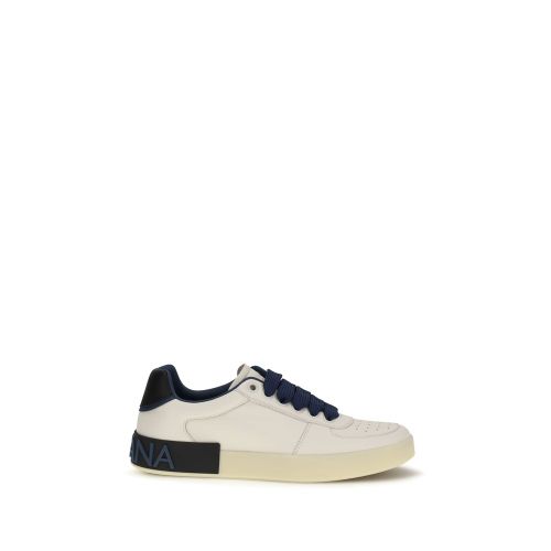 Calf Leather Bos Taurus Low Top Men's Sneakers - Dolce & Gabbana - Modalova
