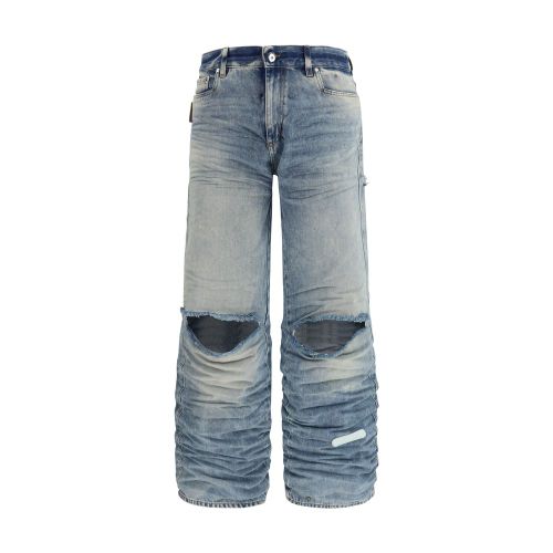 Viscose Relaxed Fit Men's Jeans - PDF Channel - Modalova