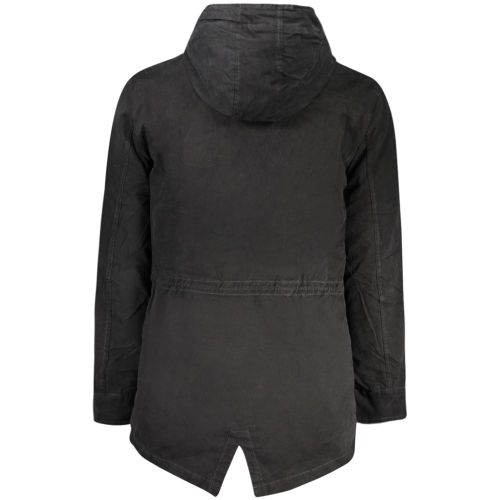 Nero Polyester Men's Parka Men's Jacket - U.S. Grand Polo - Modalova