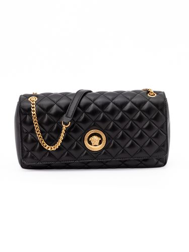 Quilted Leather Shoulder Strap Women's Bag - Versace - Modalova
