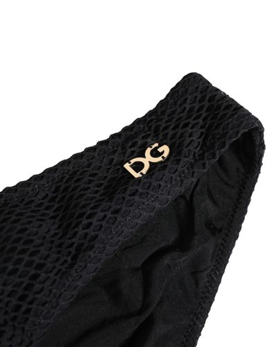 Nylon DG Logo Plaque Regular Brief Women's Underwear - Dolce & Gabbana - Modalova