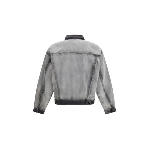 Cotton Denim Men's Jacket - Diesel - Modalova