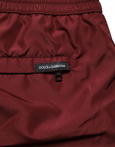Polyester Drawstring Shorts Men's Swimwear - Dolce & Gabbana - Modalova
