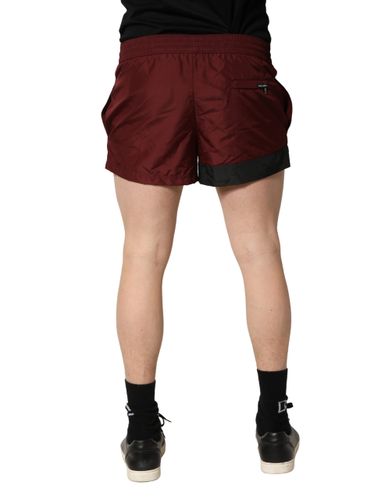 Polyester Drawstring Shorts Men's Swimwear - Dolce & Gabbana - Modalova