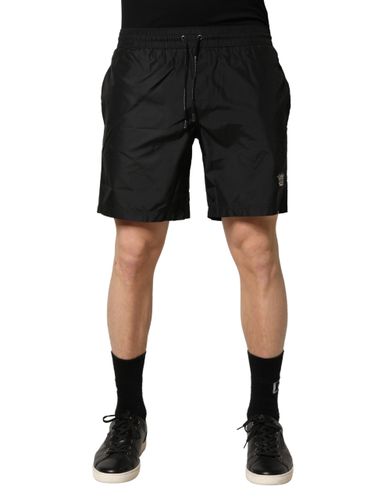Polyester Drawstring Men Shorts Men's Swimwear - Dolce & Gabbana - Modalova