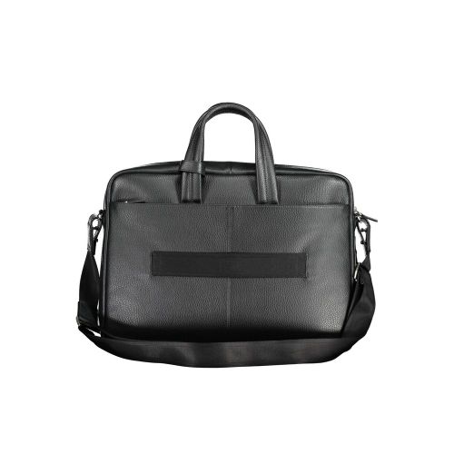 Nero Leather Men Men's Briefcase - Piquadro - Modalova
