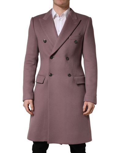 Double Breasted Men Trench Coat Men's Jacket (Pre-Owned) - Dolce & Gabbana - Modalova