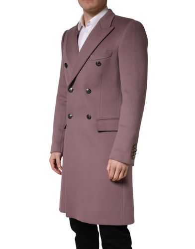 Double Breasted Men Trench Coat Men's Jacket (Pre-Owned) - Dolce & Gabbana - Modalova