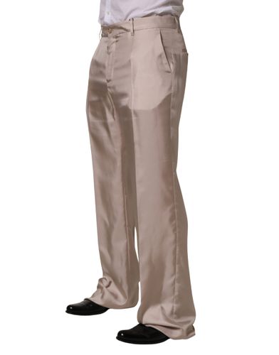 Silk Straight Formal DressTrouser Men's Pants (Pre-Owned) - Dolce & Gabbana - Modalova