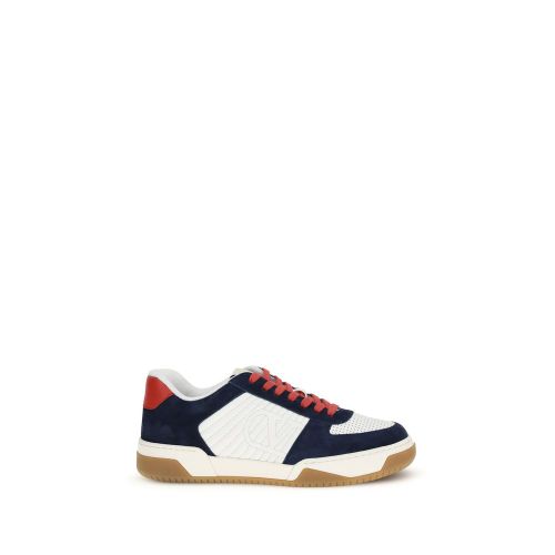 Calf Leather Bos Taurus Athletic Men's Sneakers - Valentino Garavani - Modalova