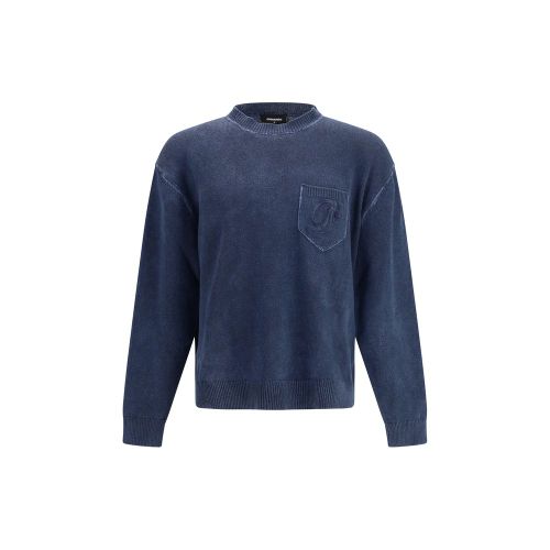 Polyester Men's Sweatshirt - Dsquared² - Modalova