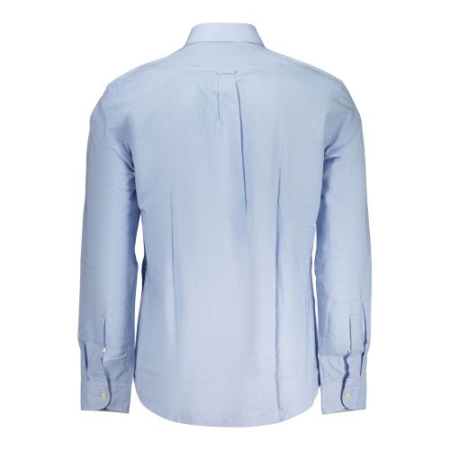 Azzurro Cotton Men Men's Shirt - Hugo Boss - Modalova