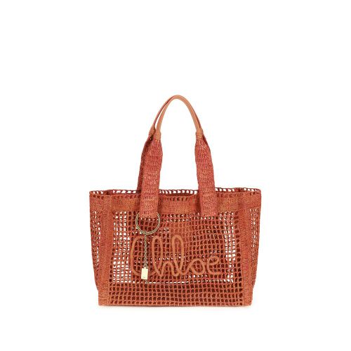 Raffia Shoulder Women's Bag - Chloé - Modalova
