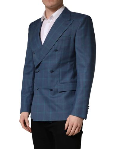 Checked Double Breasted Men Suit Men's Jacket - Dolce & Gabbana - Modalova