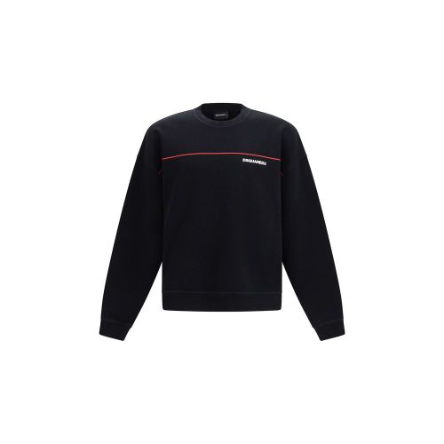 Cotton Men's Sweatshirt - Dsquared² - Modalova