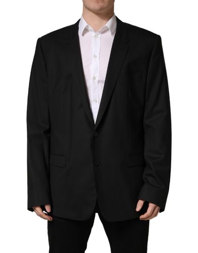 Single Breasted 2 Button Suit Jacket Elastane Virgin Wool - Men - Dolce & Gabbana - Modalova