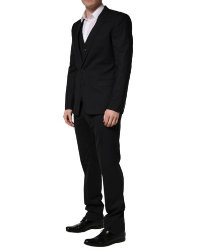 Wool 2 Buttons Formal 3 Piece Men Men's Suit (Pre-Owned) - Dolce & Gabbana - Modalova