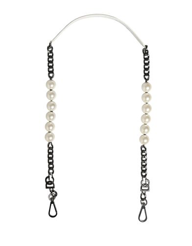 Leather Silver Chain Bag Accessory Shoulder Women's Strap - Dolce & Gabbana - Modalova