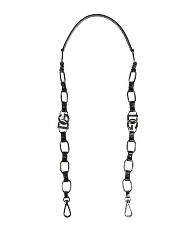 Leather Silver Chain Bag Accessory Shoulder Women's Strap - Dolce & Gabbana - Modalova