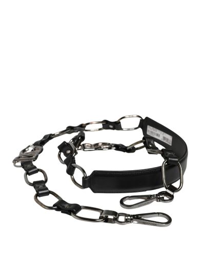 Leather Silver Chain Bag Accessory Shoulder Women's Strap - Dolce & Gabbana - Modalova