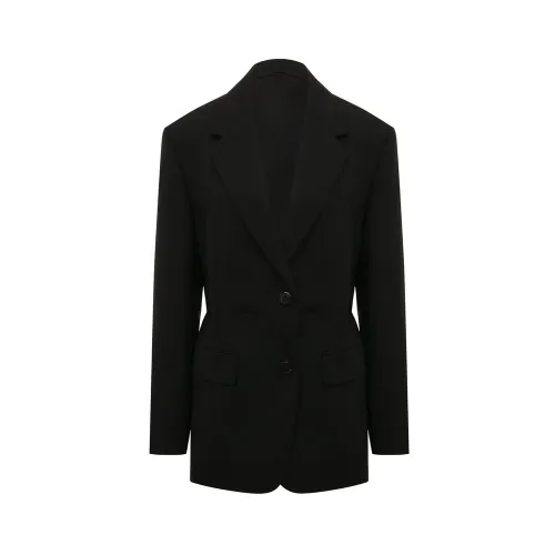 Prada Black Wool Women's Blazer - Prada - Modalova