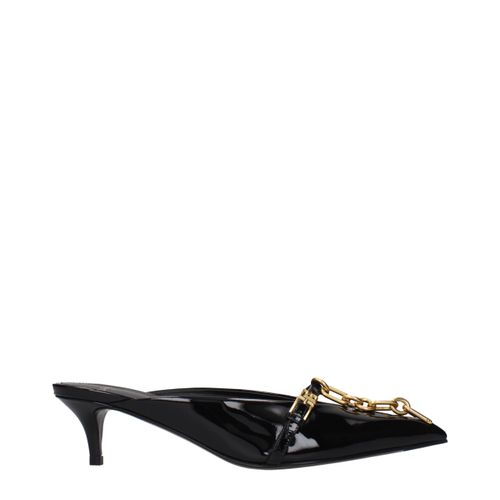 Leather Platform Women's Sandals - Balmain - Modalova