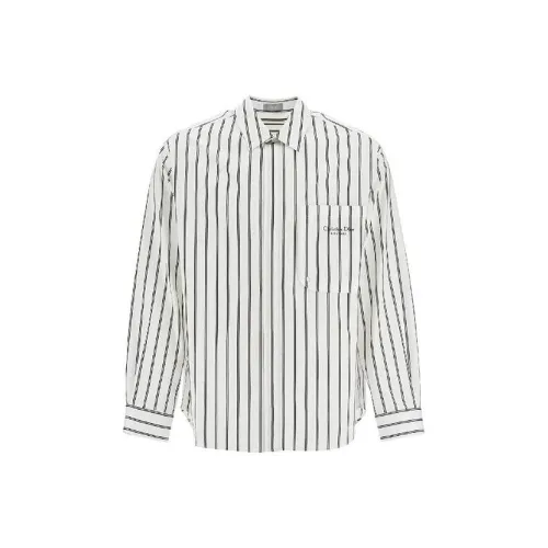 Cotton Pattern Men's Shirt - Dior - Modalova