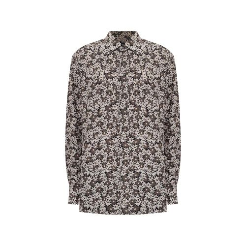 Cotton Pattern Men's Shirt - Tom Ford - Modalova