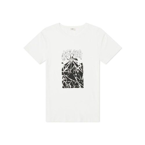 Celine White Cotton Men's T-Shirt - Celine - Modalova