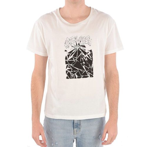 Celine White Cotton Men's T-Shirt - Celine - Modalova