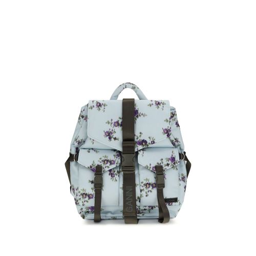 Polyester Women's Backpack - Ganni - Modalova
