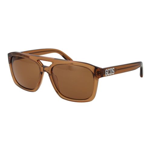 GCDS Brown Plastic Sunglasses - GCDS - Modalova