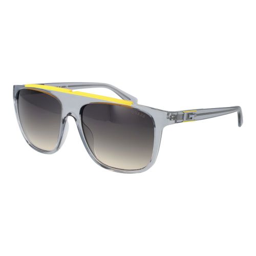 Guess Gray Plastic Men's Sunglasses - Guess - Modalova
