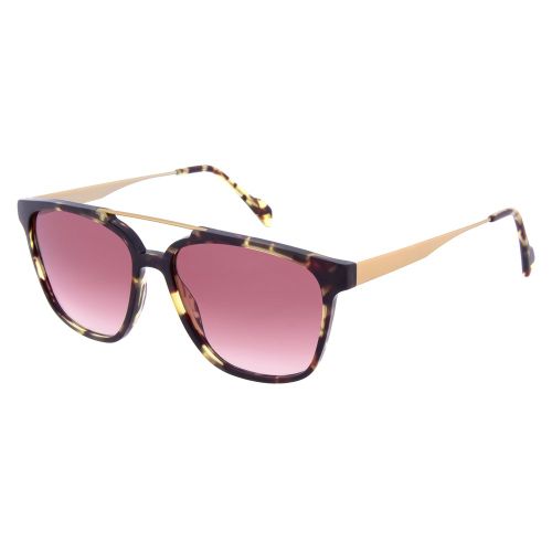 Andy Wolf Brown Metal Sunglasses - Andy Wolf - Modalova