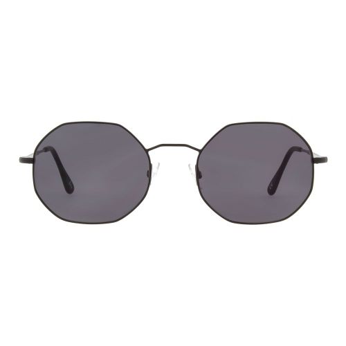 Andy Wolf Black Metal Sunglasses - Andy Wolf - Modalova