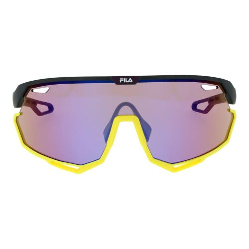 Fila Gray Plastic Men's Sunglasses - Fila - Modalova