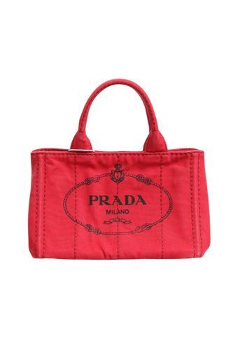 Canapa Mini Canvas Women's Tote (Pre-Owned) - Prada - Modalova