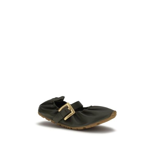 Lamb Ovis Aries Ballet Women's Flats - Balmain - Modalova