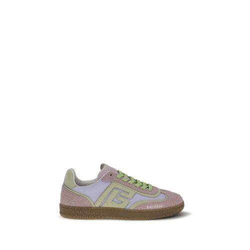 Calf Leather Bos Taurus Athletic Women's Sneakers - Balmain - Modalova